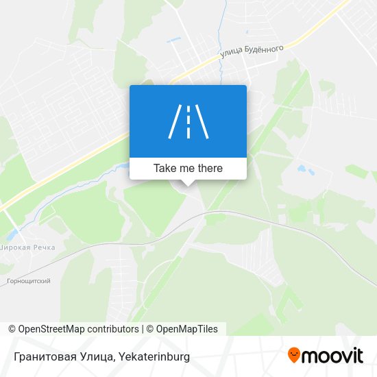 Гранитовая Улица map