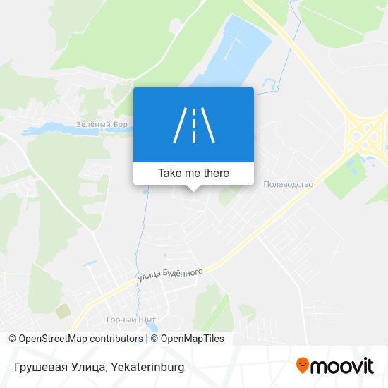 Грушевая Улица map