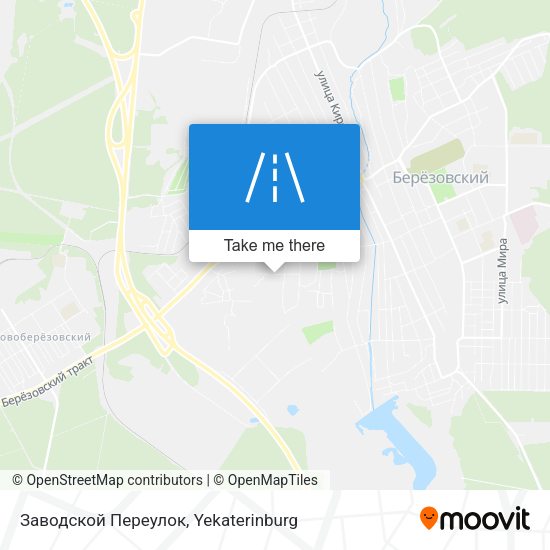 Заводской Переулок map