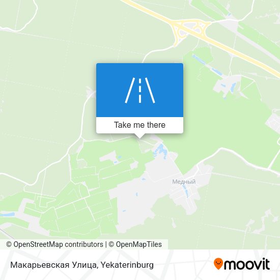Макарьевская Улица map