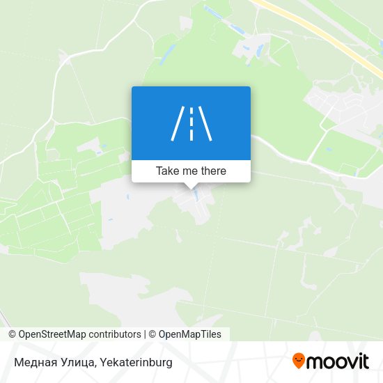 Медная Улица map