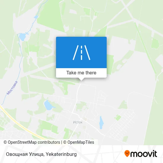 Овощная Улица map