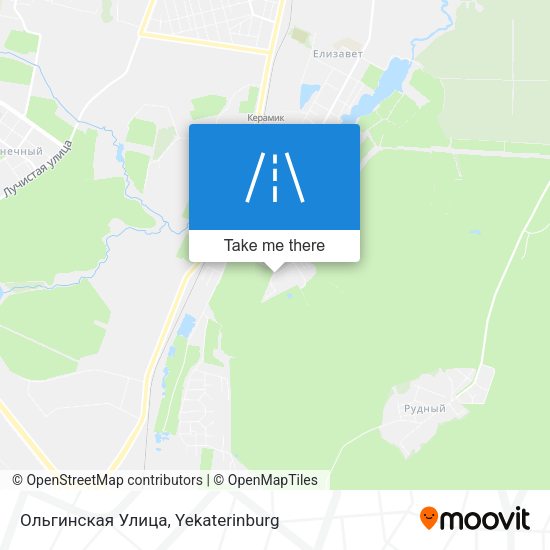Ольгинская Улица map