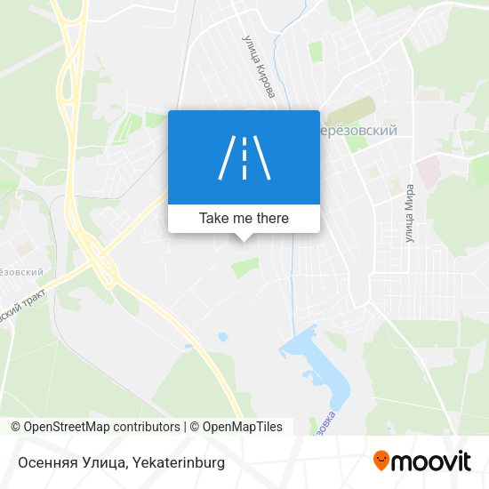Осенняя Улица map