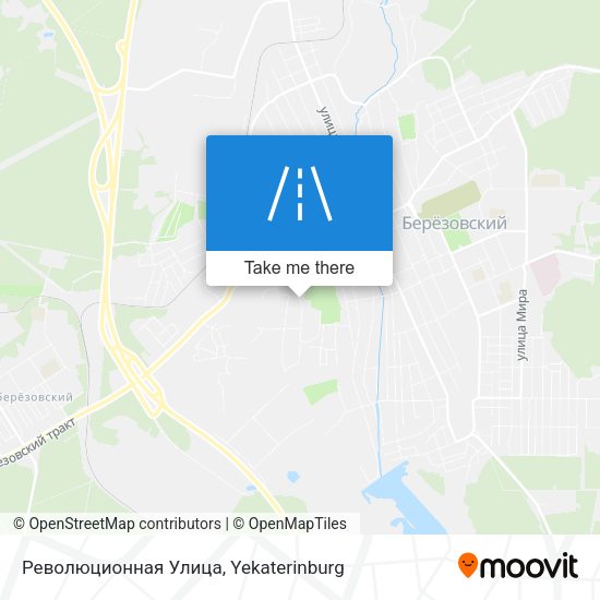 Революционная Улица map