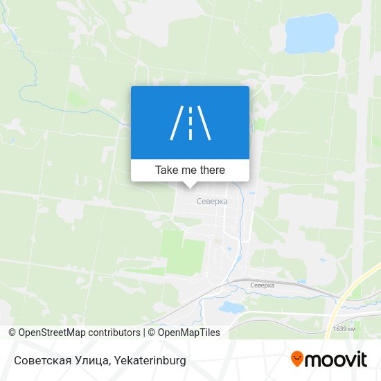 Советская Улица map