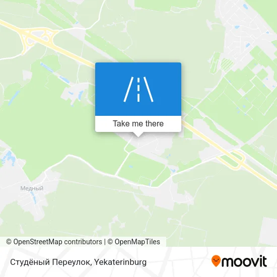 Студёный Переулок map