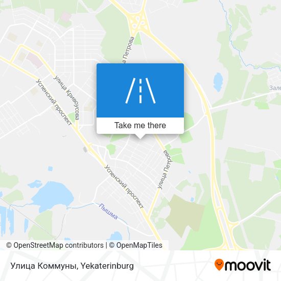 Улица Коммуны map
