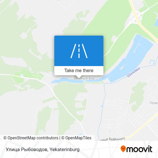 Улица Рыбоводов map