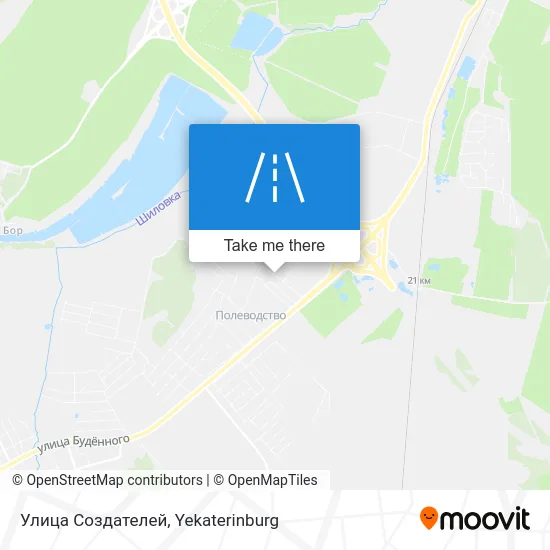 Улица Создателей map