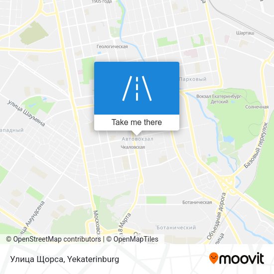 Улица Щорса map