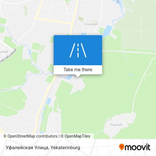 Уфалейская Улица map
