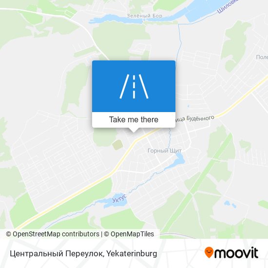 Центральный Переулок map