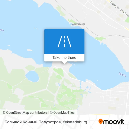 Большой Конный Полуостров map