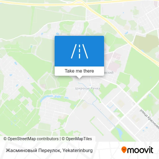 Жасминовый Переулок map