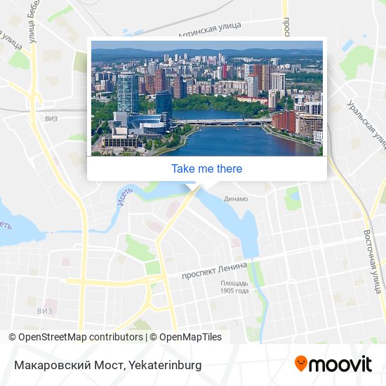 Макаровский Мост map