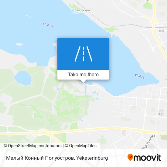 Малый Конный Полуостров map