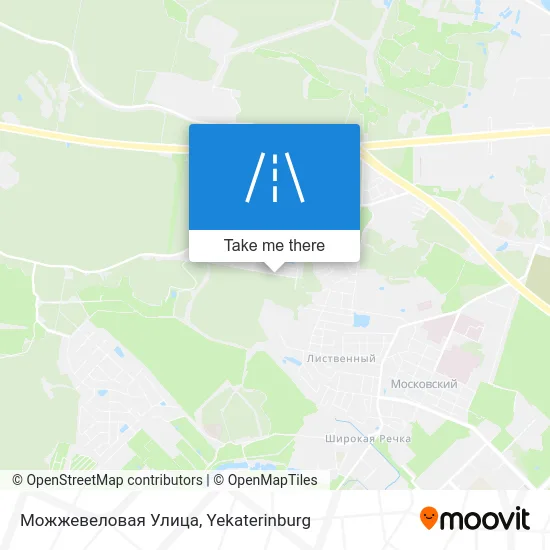 Можжевеловая Улица map