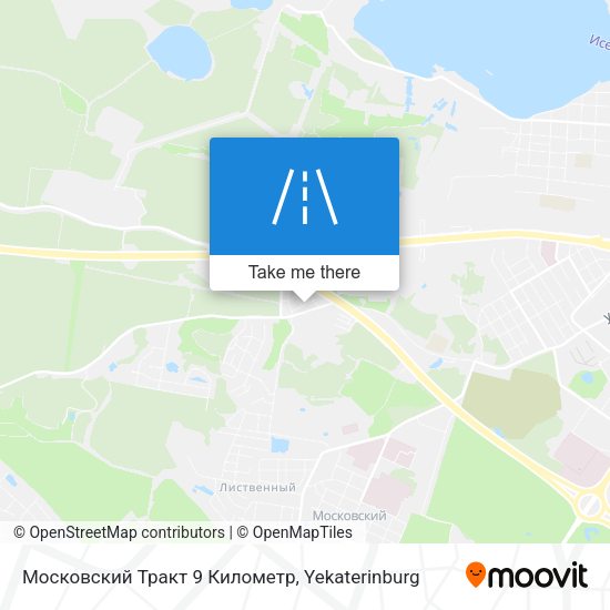 Московский Тракт 9 Километр map
