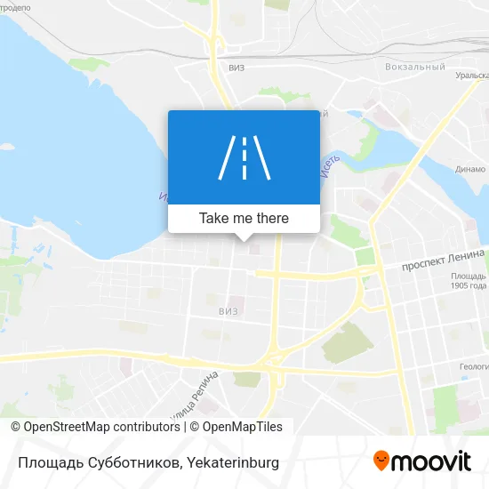 Площадь Субботников map