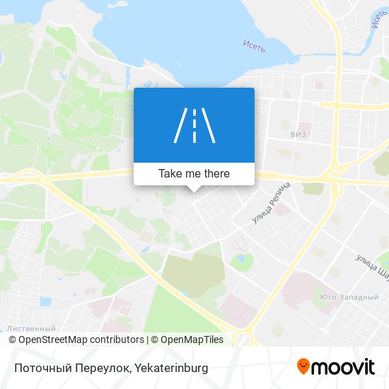 Поточный Переулок map