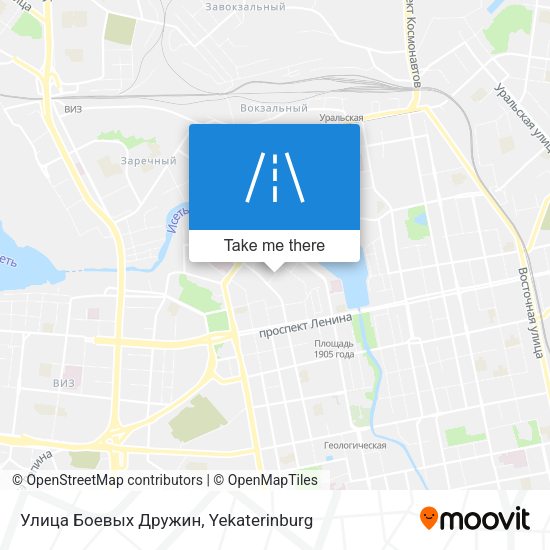 Улица Боевых Дружин map