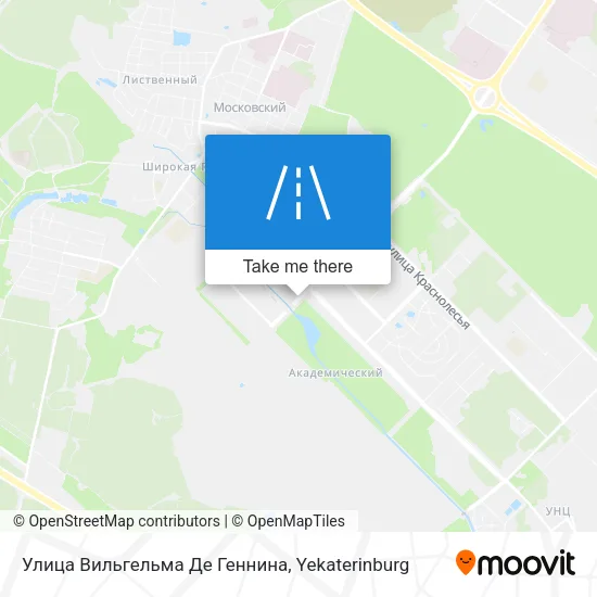 Улица Вильгельма Де Геннина map