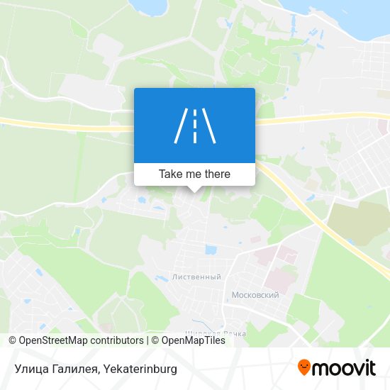 Улица Галилея map