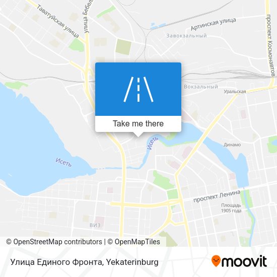 Улица Единого Фронта map