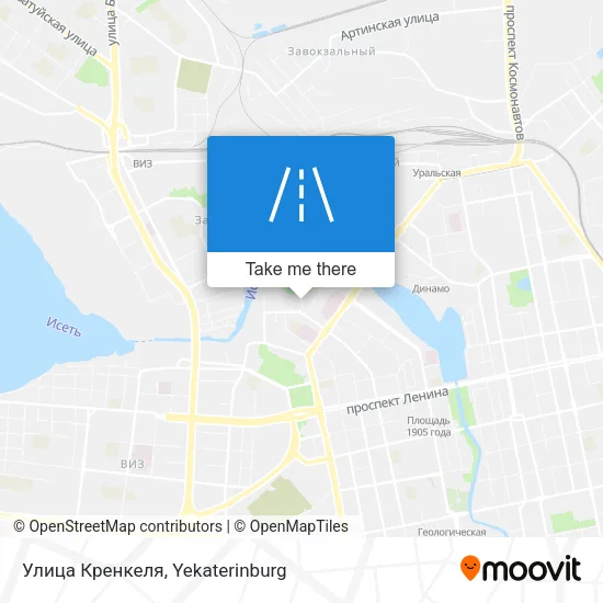 Улица Кренкеля map