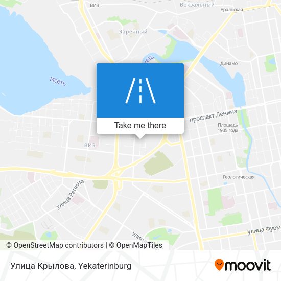 Улица Крылова map