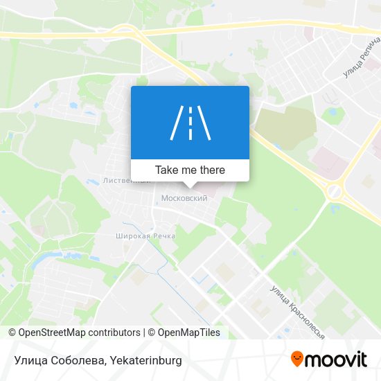 Улица Соболева map