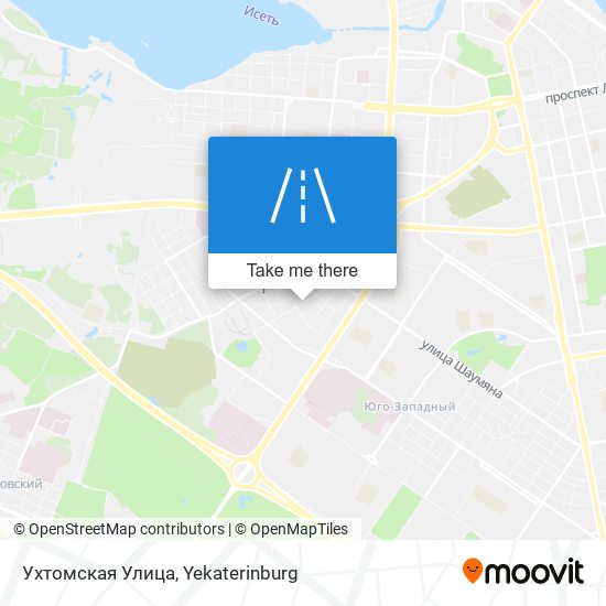 Ухтомская Улица map