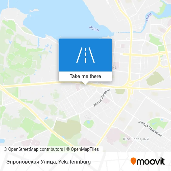 Эпроновская Улица map