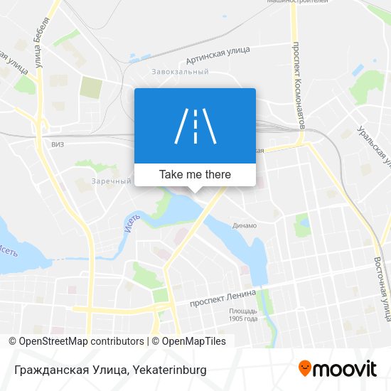 Гражданская Улица map