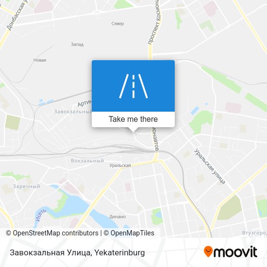 Завокзальная Улица map