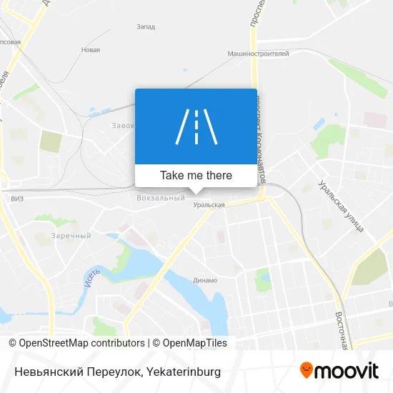 Невьянский Переулок map