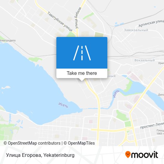 Улица Егорова map