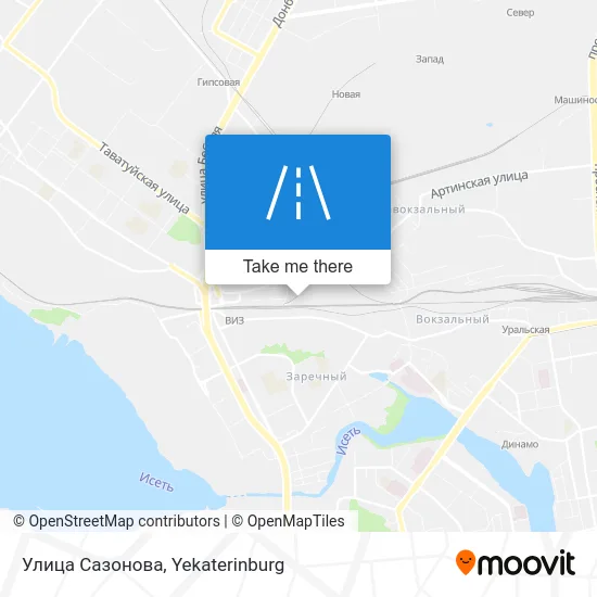 Улица Сазонова map