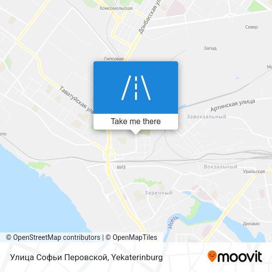 Улица Софьи Перовской map