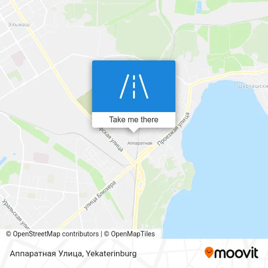 Аппаратная Улица map