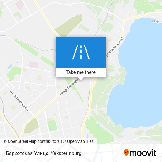 Бархотская Улица map