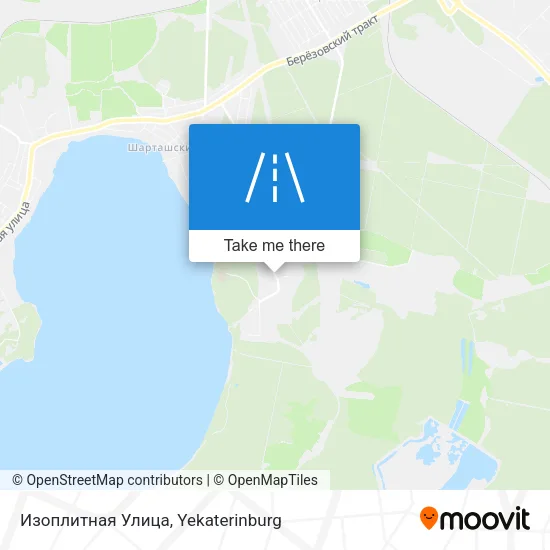 Изоплитная Улица map