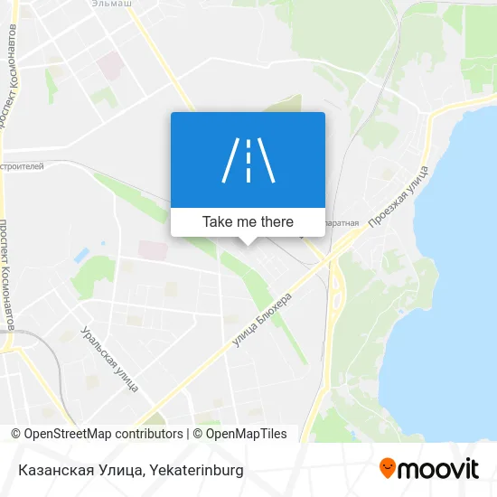 Казанская Улица map