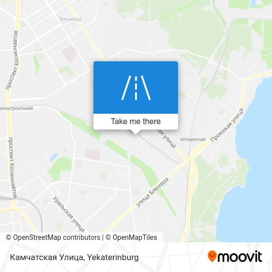 Камчатская Улица map