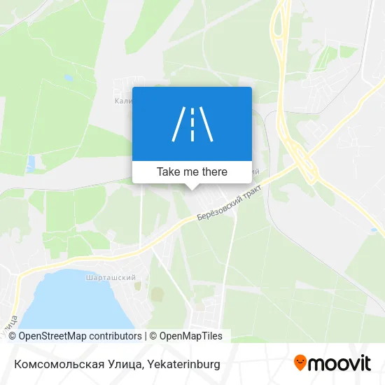 Комсомольская Улица map