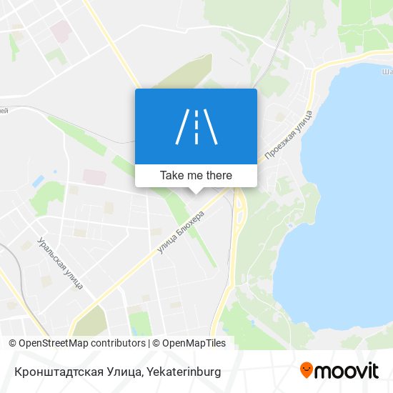 Кронштадтская Улица map