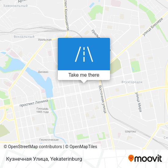 Кузнечная Улица map