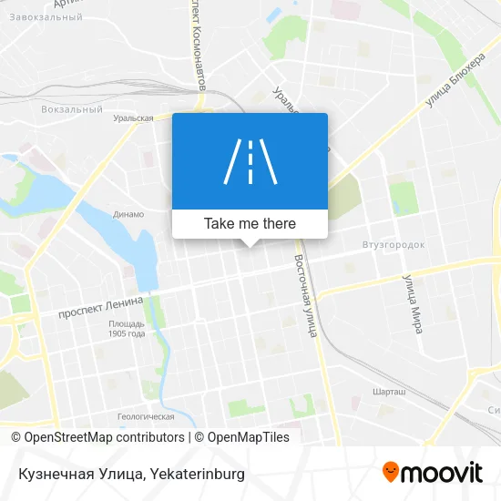 Кузнечная Улица map