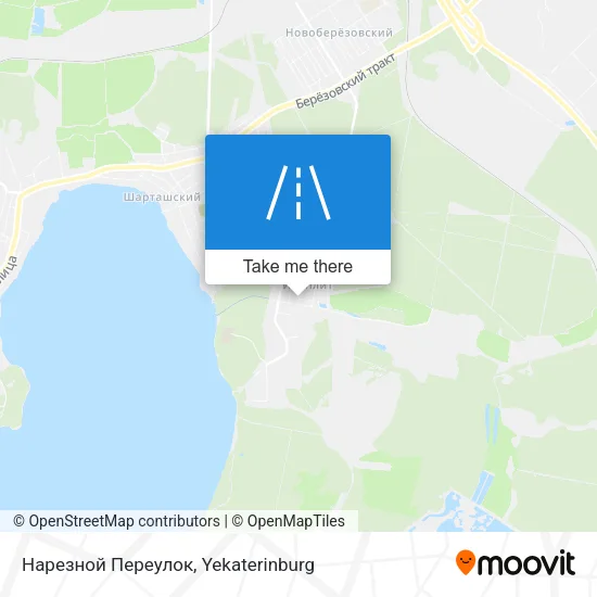 Нарезной Переулок map
